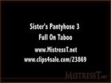 Volldo.com sisters pantyhose 3 full on taboo 