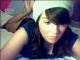 Very Cute Teen Strips On Webcam