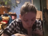 Girl doesn't want to be cummed on